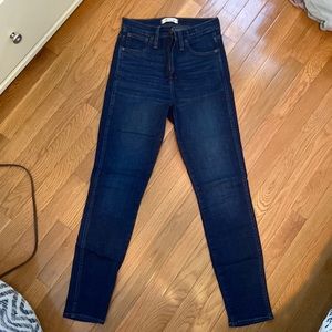Madewell 10” High Rise Skinny Jeans
